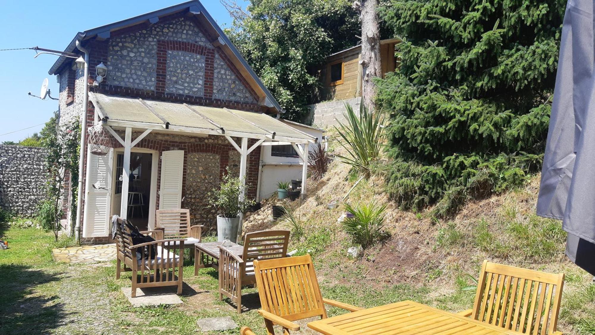 Chez Jeannine, Maison A Étretat Exterior foto